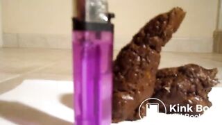 4-10-2013 Two thick small log chunks