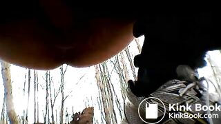 Teen Scat in the Woods 3