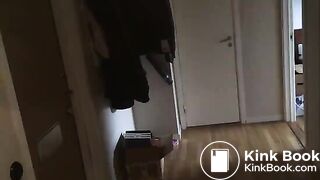 Removing dirty diaper