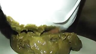 Drinking piss and eating shit