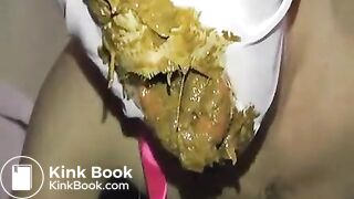 Drinking piss and eating shit