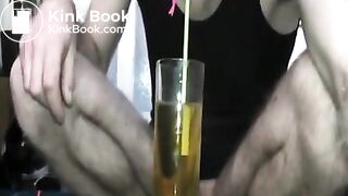 Drinking piss and eating shit