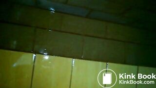 shit in shower