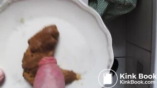 Shit foreskin wank and cum