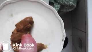 Shit foreskin wank and cum