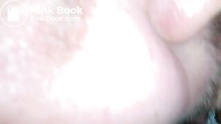 Eating some turd chunks