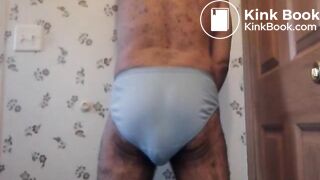 Pooped In Blue Panties