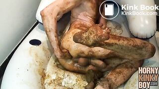 Hot Skater Boy Shitting and Repacking Fun