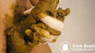 extreme scat closeup