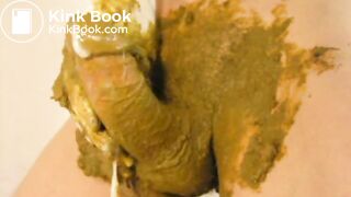 totally smeared shit dick