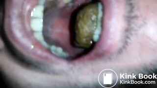 Swallowing turds outside 1