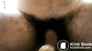 rubbing my poop