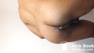 Very thick turd