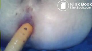 dirty anal dildo gape