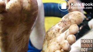 Young Pig Gets Dirty in His Shit Boat