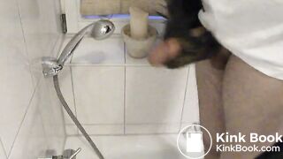 Gummistiefel vollgeschissen und abgewichst