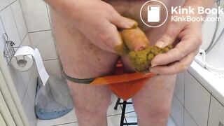 again smear wank cum