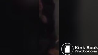 Drunk guy poops on nightclub dance floor
