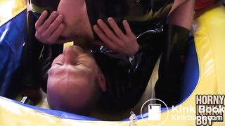 Rubber Boat Pig Play