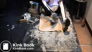 Scat Quicky, solo and fully clothed