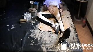 Scat Quicky, solo and fully clothed