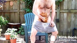 Pissing and Shitting My Pants in the Backyard