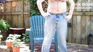 Pissing and Shitting My Pants in the Backyard