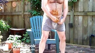 Pissing and Shitting My Pants in the Backyard