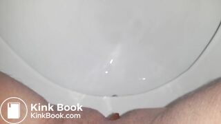 Dicke Wurst ins Klo gedrückt ;)