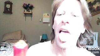 Eating Shit off Dildo