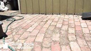 Piss fun - Piss shower outdoors