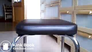 Küchenstuhl vollgeschissen