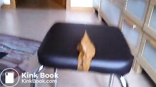 Küchenstuhl vollgeschissen