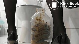 Vorfreude beim Scheissesammeln