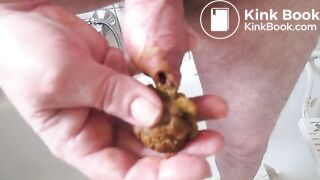 small shit foreskin cum