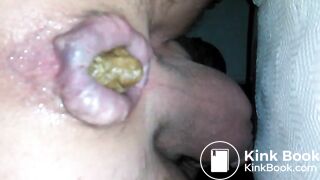 SCAT SOLO - Shitting chunky turd