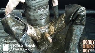 Sleazy Cow Slurry Play in Waders