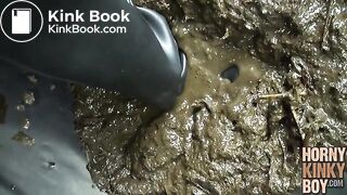 Sleazy Cow Slurry Play in Waders