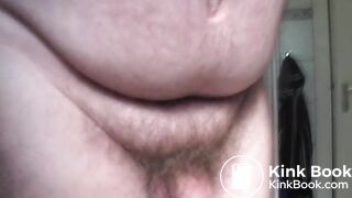 feet playing with shit