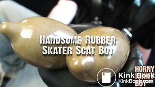 Handsome Rubber Skater Scat Boy