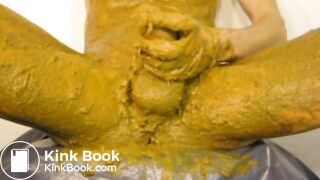 Orgasm in Shit - 10min extreme scat smearing