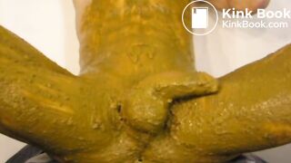 Orgasm in Shit - 10min extreme scat smearing