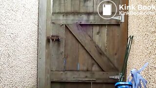 Shitting Outside and Playing with it in my Mouth til I Cum