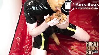 Dirty Rubber Piss and Scat Slut