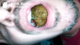 Eating boyfriends shit 1 Puked