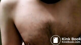 Shit loving with dildo and cum - Shitty Dildo Sucking