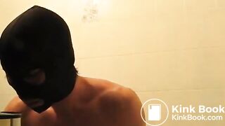 Gay Young Asian Pig Drink Piss Enema Eat Shit and Cum