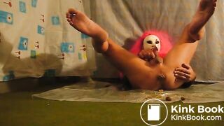 00063 scat,piss and cum by crossdresser