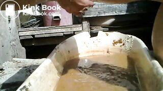 My slurry fecal and worm