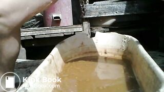 My slurry fecal and worm